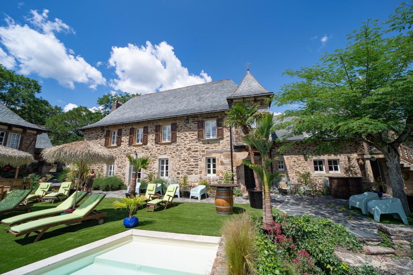 Отель Chateau De Longcol La Fouillade Экстерьер фото